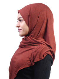 Hijab Jersey XL en maille rost