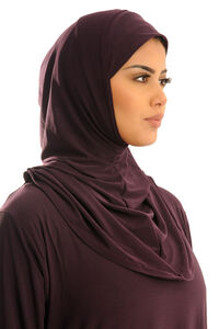 Abaya Gebetskleidung 1tlg. mit angenhtem Hijab violett( heller als Abb.)
