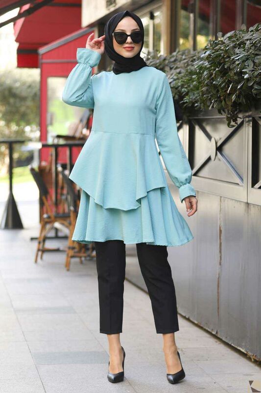 Modest Fashion Mint Hijab Tunika MINT