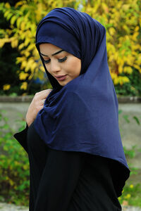 Hijab Jersey Farah Agypten marineblau