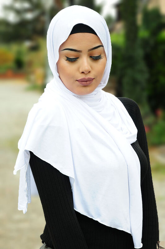 Hijab Jersey Farah Agypten white