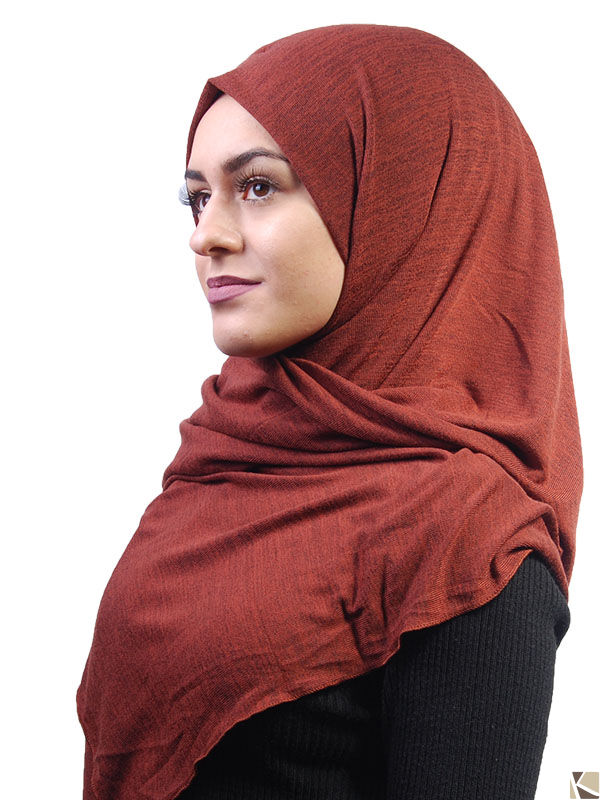 Hijab Jersey XL en maille rust