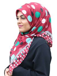 Hijab Kopftuch bordeaux