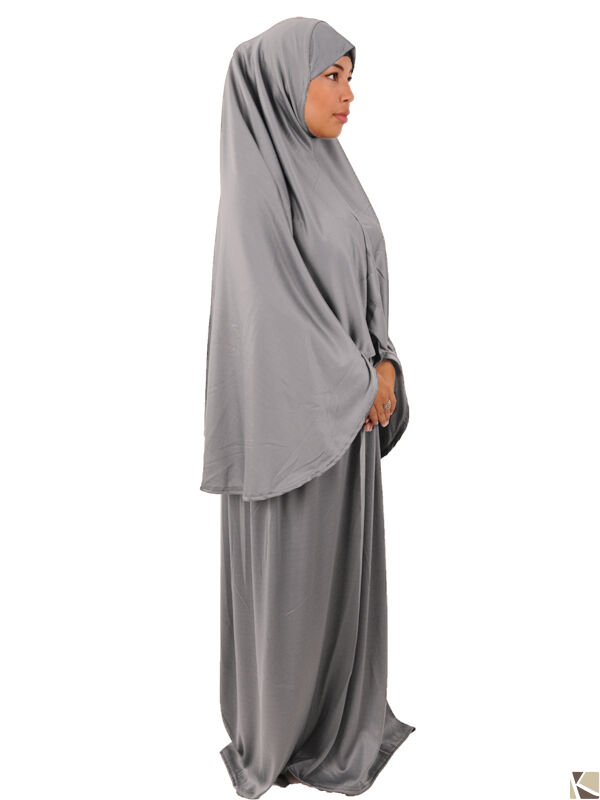 Prayer clothes 2pcs light gray